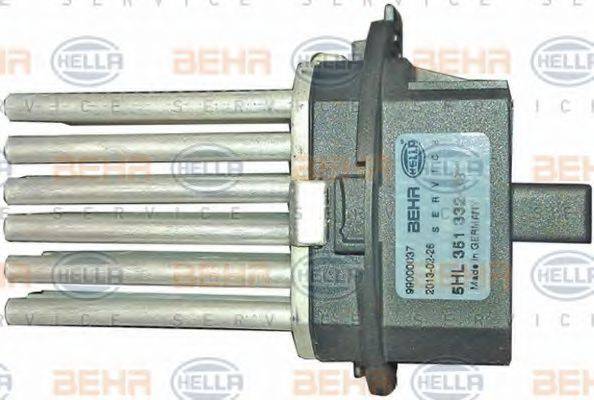 BEHR HELLA SERVICE 5HL351332381 Регулятор, вентилятор салону