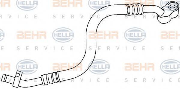 BEHR HELLA SERVICE 9GS351337501 Трубопровід високого тиску, кондиціонер