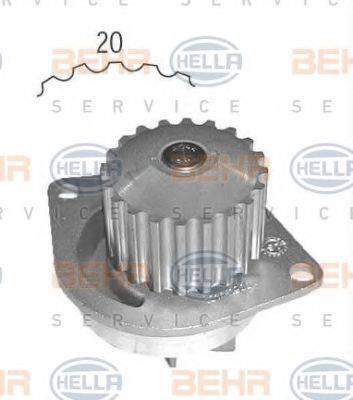 BEHR HELLA SERVICE 8MP376800754 Водяний насос