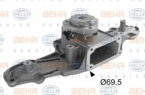 BEHR HELLA SERVICE 8MP376802354 Водяний насос