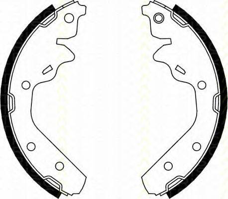 TRISCAN 810010592 Комплект гальмівних колодок