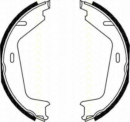 TRISCAN 810027579 Комплект гальмівних колодок, стоянкова гальмівна система