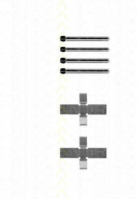 TRISCAN 8105101237 Комплектуючі, колодки дискового гальма