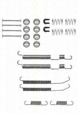TRISCAN 8105102583 Комплектуючі, гальмівна колодка