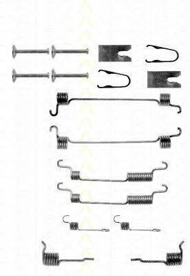 TRISCAN 8105102584 Комплектуючі, гальмівна колодка