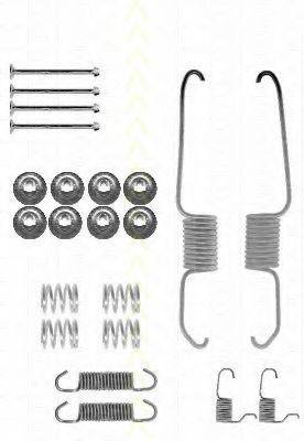 TRISCAN 8105132584 Комплектуючі, гальмівна колодка
