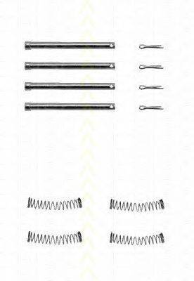 TRISCAN 8105171004 Комплектуючі, колодки дискового гальма