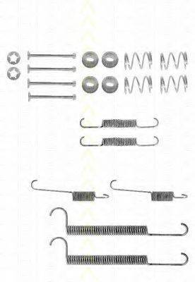 TRISCAN 8105242184 Комплектуючі, гальмівна колодка