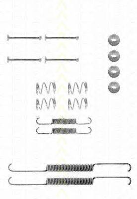 TRISCAN 8105242191 Комплектуючі, гальмівна колодка