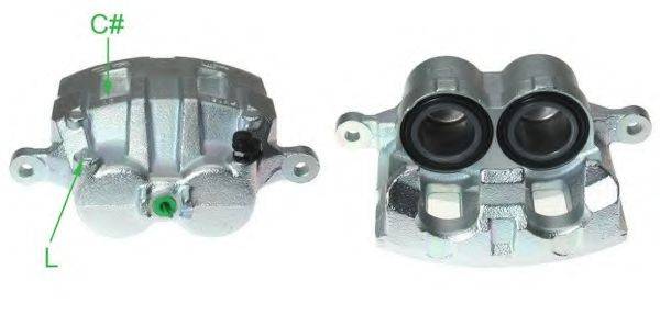 BUDWEG CALIPER 344472 Гальмівний супорт