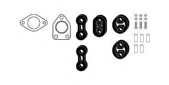 HJS 82457837 Монтажний комплект, система випуску