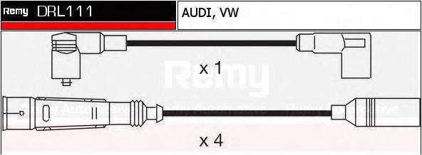 DELCO REMY DRL111 Комплект дротів запалювання