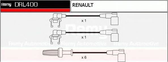 DELCO REMY DRL400 Комплект дротів запалювання