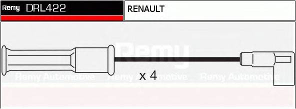 DELCO REMY DRL422 Комплект дротів запалювання