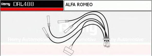 DELCO REMY DRL488 Комплект дротів запалювання