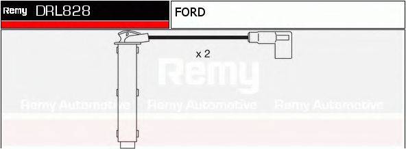 DELCO REMY DRL828 Комплект дротів запалювання