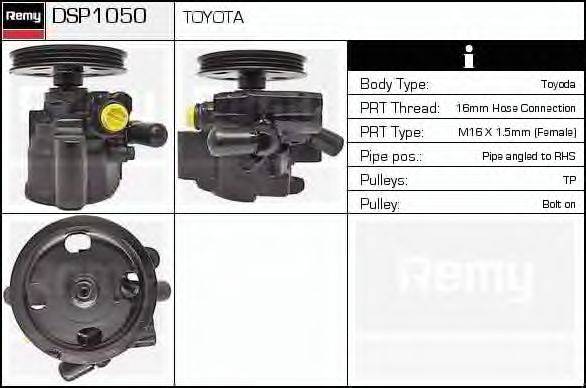 DELCO REMY DSP1050 Гідравлічний насос, кермо