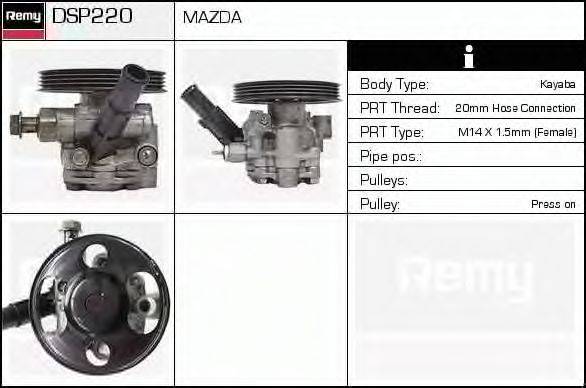 DELCO REMY DSP220 Гідравлічний насос, кермо