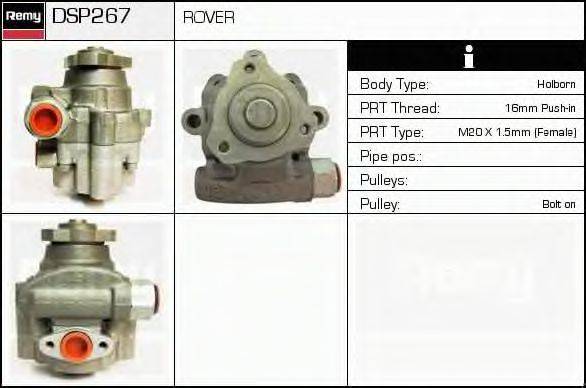 DELCO REMY DSP267 Гідравлічний насос, кермо