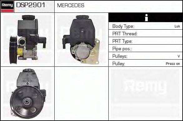 DELCO REMY DSP2901 Гідравлічний насос, кермо