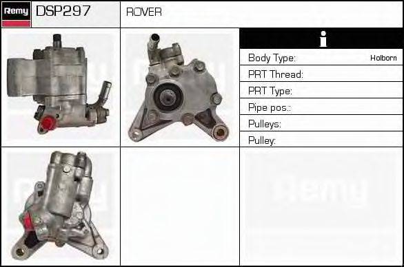 DELCO REMY DSP297 Гідравлічний насос, кермо