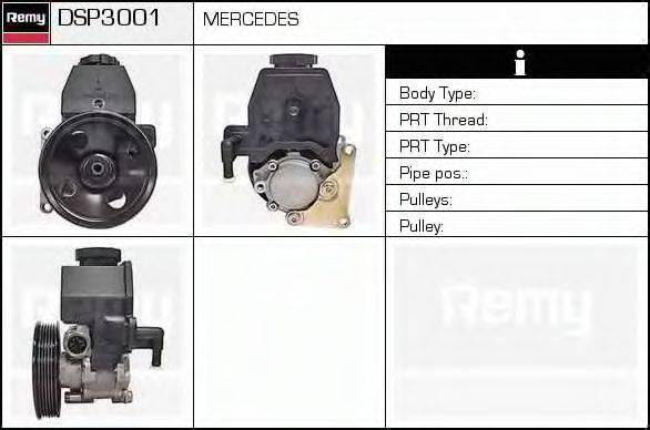 DELCO REMY DSP3001 Гідравлічний насос, кермо