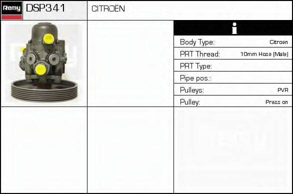 DELCO REMY DSP341 Гідравлічний насос, кермо