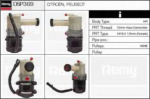 DELCO REMY DSP369 Гідравлічний насос, кермо