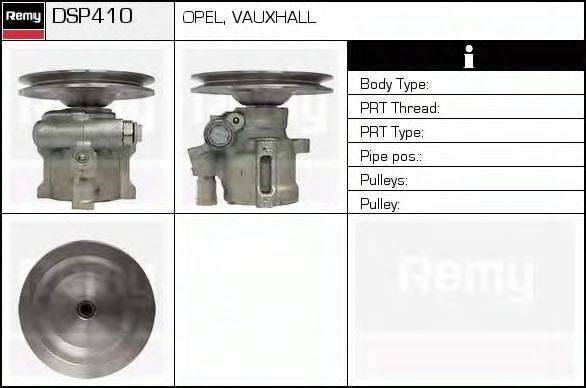 DELCO REMY DSP410 Гідравлічний насос, кермо