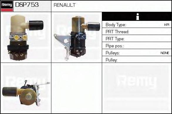 DELCO REMY DSP753 Гідравлічний насос, кермо