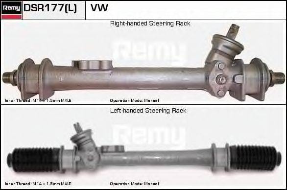 DELCO REMY DSR177L Рульовий механізм