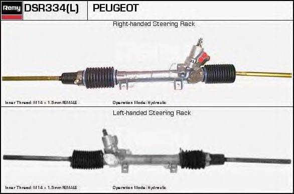 DELCO REMY DSR334L Рульовий механізм