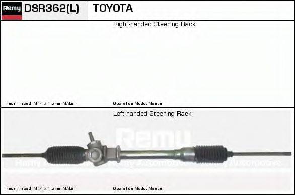 DELCO REMY DSR362 Рульовий механізм