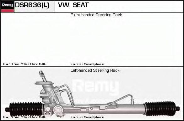 DELCO REMY DSR636 Рульовий механізм