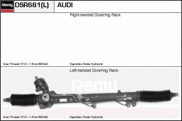 DELCO REMY DSR681 Рульовий механізм