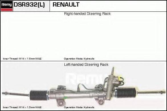 DELCO REMY DSR932 Рульовий механізм