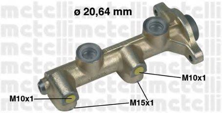 METELLI 050187 головний гальмівний циліндр