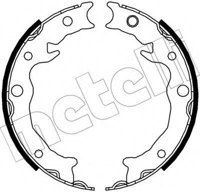METELLI 530538 Комплект гальмівних колодок, стоянкова гальмівна система