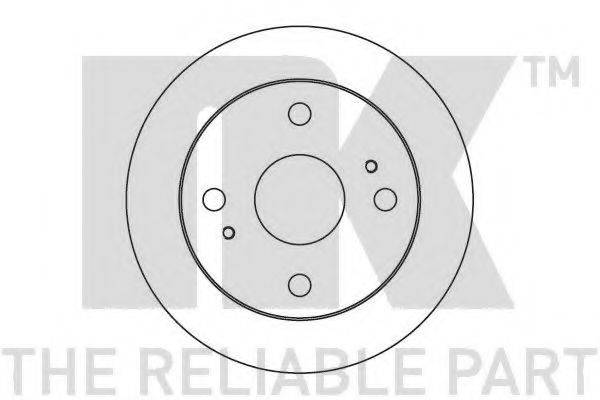 NK 204553 гальмівний диск