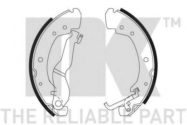 NK 2747549 Комплект гальмівних колодок
