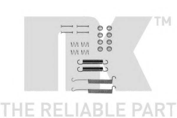 NK 7948503 Комплектуючі, гальмівна колодка
