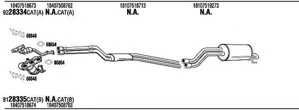 WALKER BWH17830A Система випуску ОГ