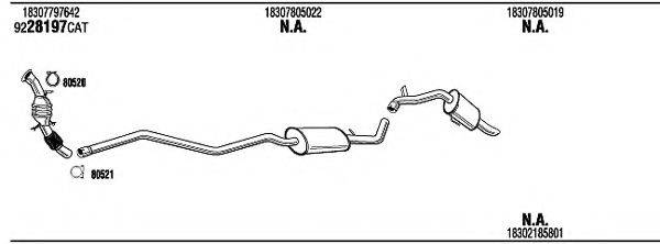 WALKER BWH55647A Система випуску ОГ