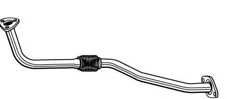 FONOS 07635 Труба вихлопного газу