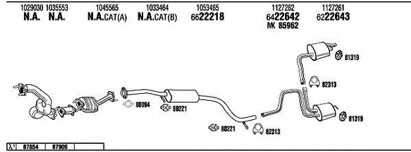 FONOS FO60126 Система випуску ОГ