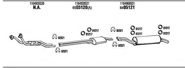 FONOS MB44202A Система випуску ОГ