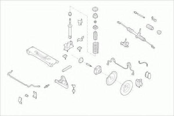 BOGE SMARTFORTWFB001 Рульове управління; Підвіска колеса