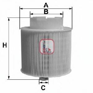 SOFIMA S7597A Повітряний фільтр