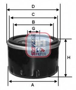 SOFIMA S8170R Масляний фільтр