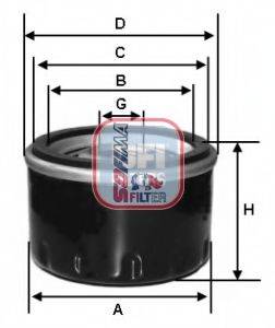 SOFIMA S3583R Масляний фільтр